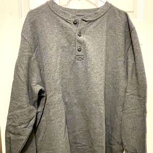 L.L. Bean heavyweight Henley, sz XL